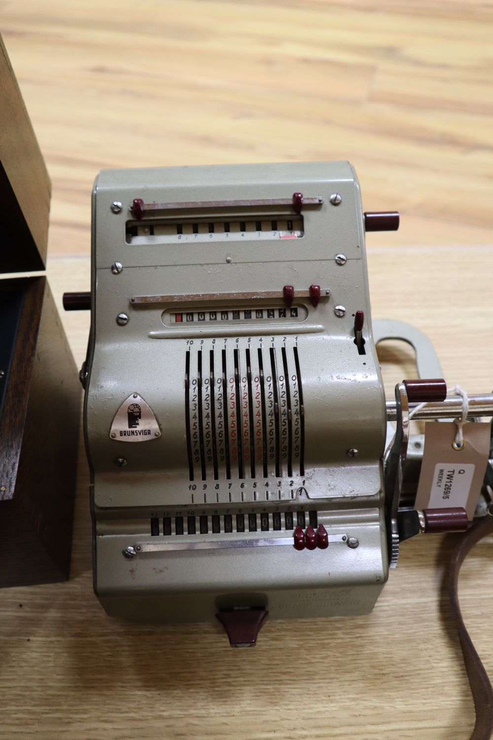 An early 20th century Wheatstone Bridge Precision Resistance OHMS Unit and sundry other vintage equipment,